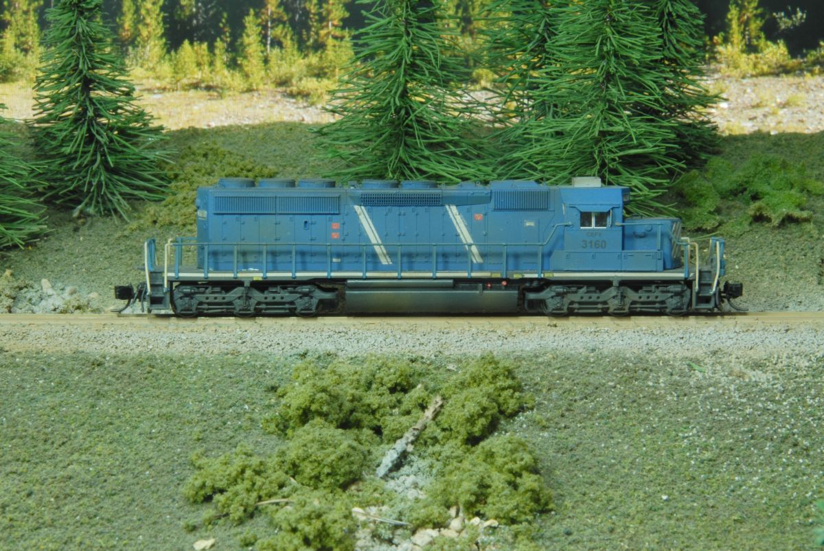 CEFX SD40-2 #3160 - CUSTOM-NSCALE